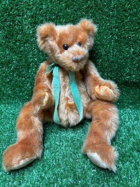 Vtg Ty Beanie Buddies Skootch Teddy Bear Plush Stuffed Animal 12" Jointed Tags